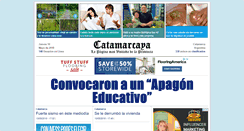 Desktop Screenshot of catamarcaya.com.ar